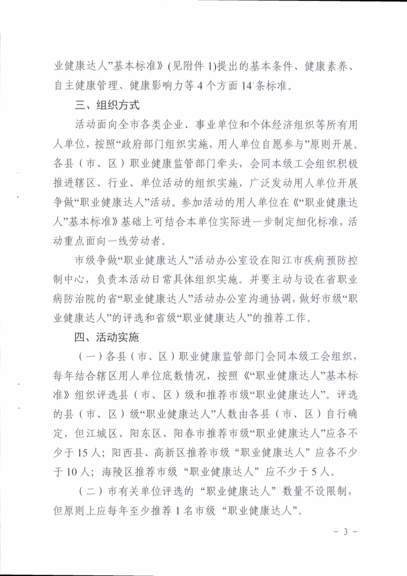 （掛網(wǎng)）陽(yáng)江市衛(wèi)生健康局 陽(yáng)江市總工會(huì)關(guān)于印發(fā)《陽(yáng)江市開展?fàn)幾觥奥殬I(yè)健康達(dá)人”活動(dòng)實(shí)施方案》的通知（陽(yáng)衛(wèi)函〔2021〕201號(hào)）(陽(yáng)衛(wèi)函〔2021〕201號(hào) 陽(yáng)江市衛(wèi)生健康局 陽(yáng)江市總工會(huì)關(guān)于印發(fā)《陽(yáng)江市開展?fàn)幾觥奥殬I(yè)健康達(dá)人”活動(dòng)實(shí)施方案》的通知)_頁(yè)面_03.jpg